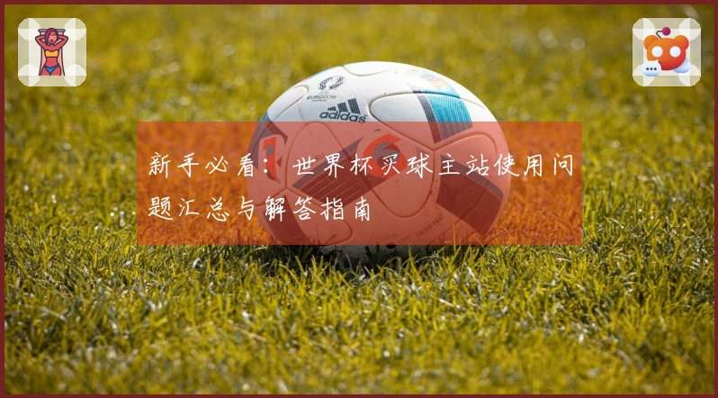 新手必看：世界杯买球主站使用问题汇总与解答指南